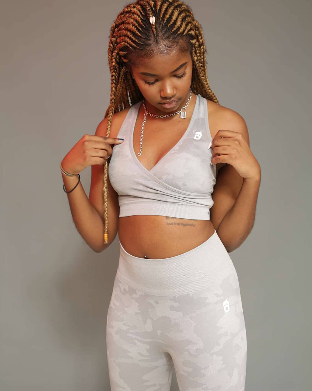 Camo Set Vêtements de sport pour femme