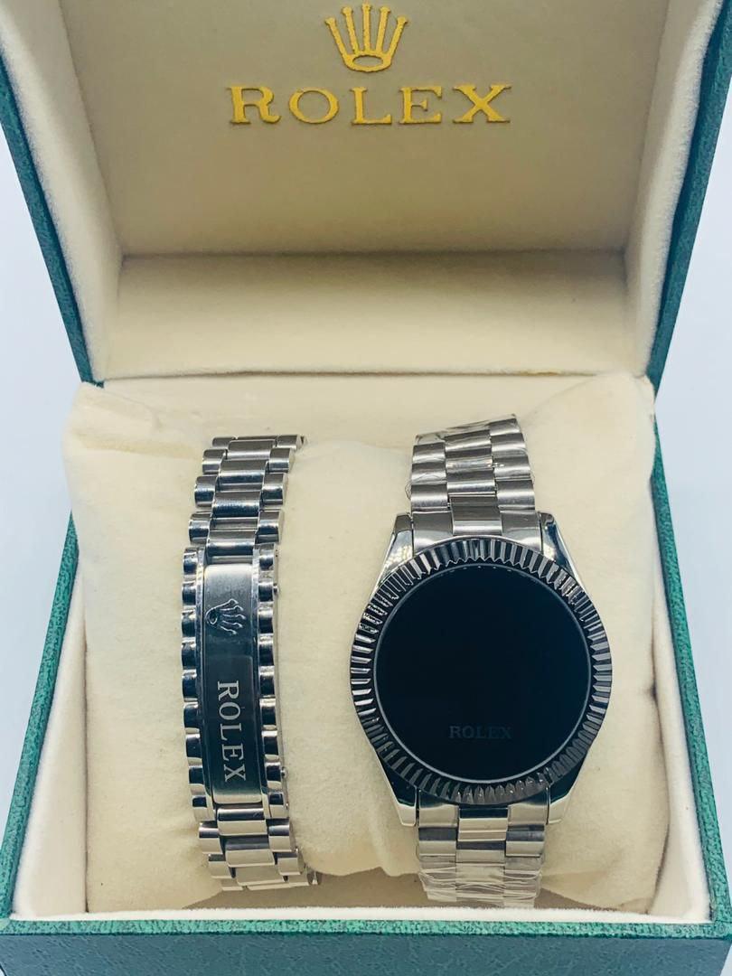 Montre Rolex numerique  pour homme