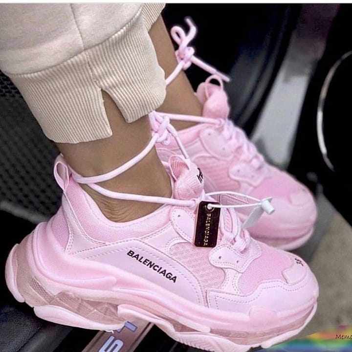 basket balenciaga femme rose