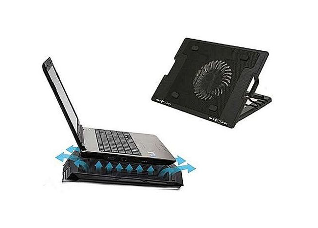 Refroidisseur pour Ordinateur Portable 12 à 17.3 Pouces - Noir